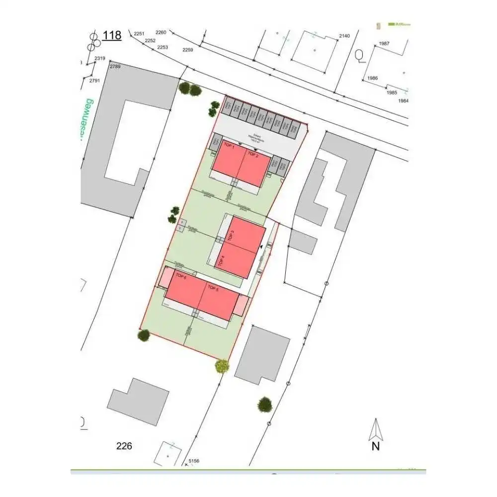 Oberrohrbach Plan Lage